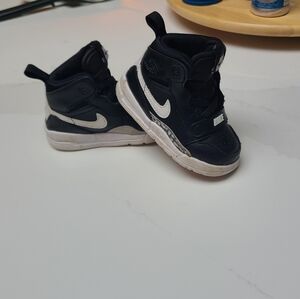Nike Toddler Jordans - Black and White Sneakers
